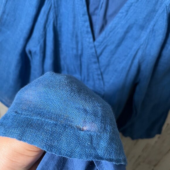 Sundance La Belle‎ Lune Blue Mini Dress Boho Vacation Beach Womens XS - Picture 5 of 7